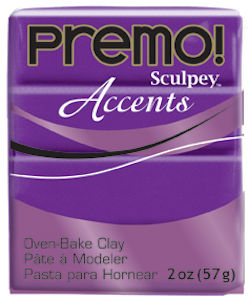 premo! Sculpey -- Purple Pearl -- 2 oz