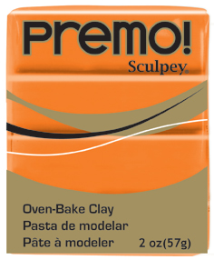 premo! Sculpey -- Orange -- 2 oz